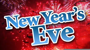Dec 31: New Year's Eve!!