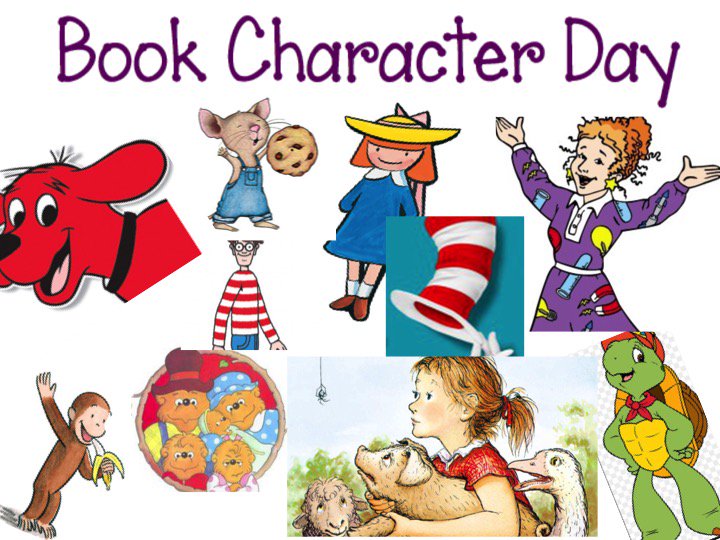 Jan 26: Dress as a Book Character 